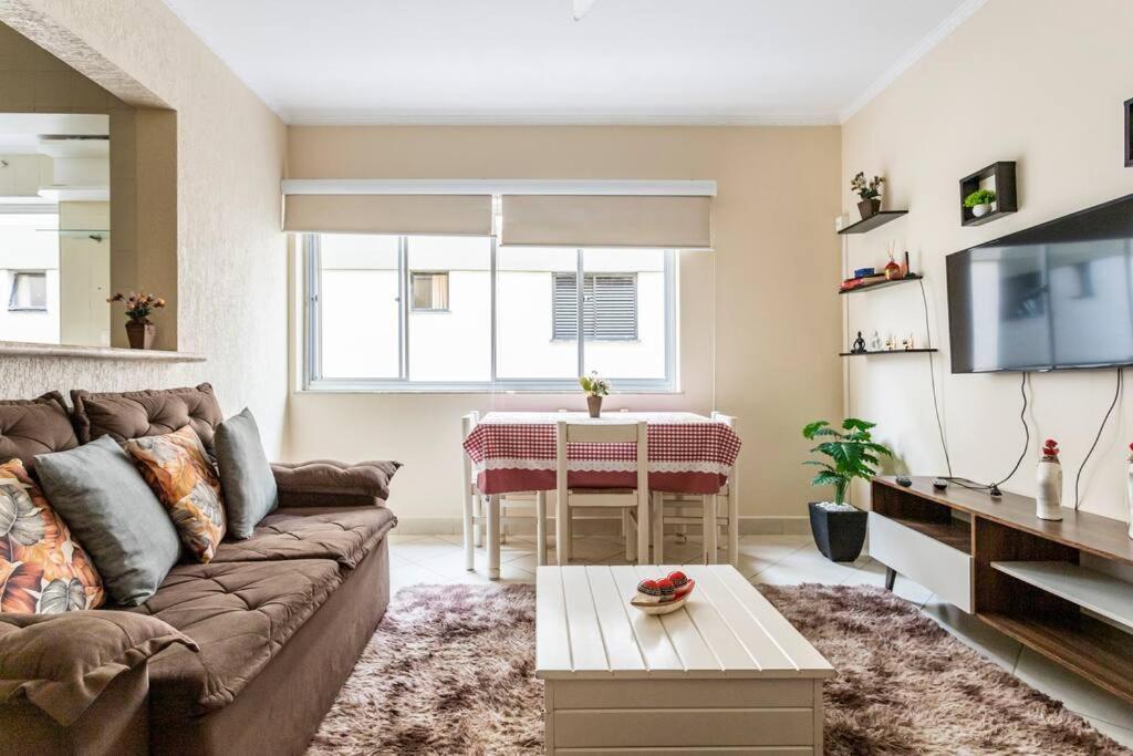 Apartamento Encantador No Guarujá, Da Enseada - Apenas 600m Da !